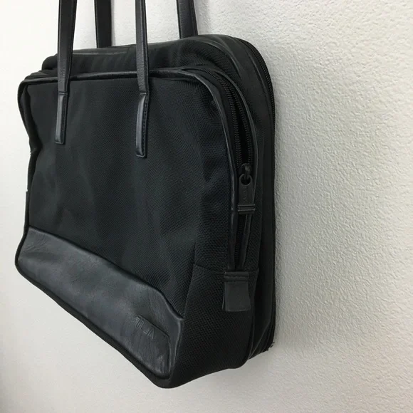 Tumi | Canvas & Leather Laptop Bag - Picture 7 of 16